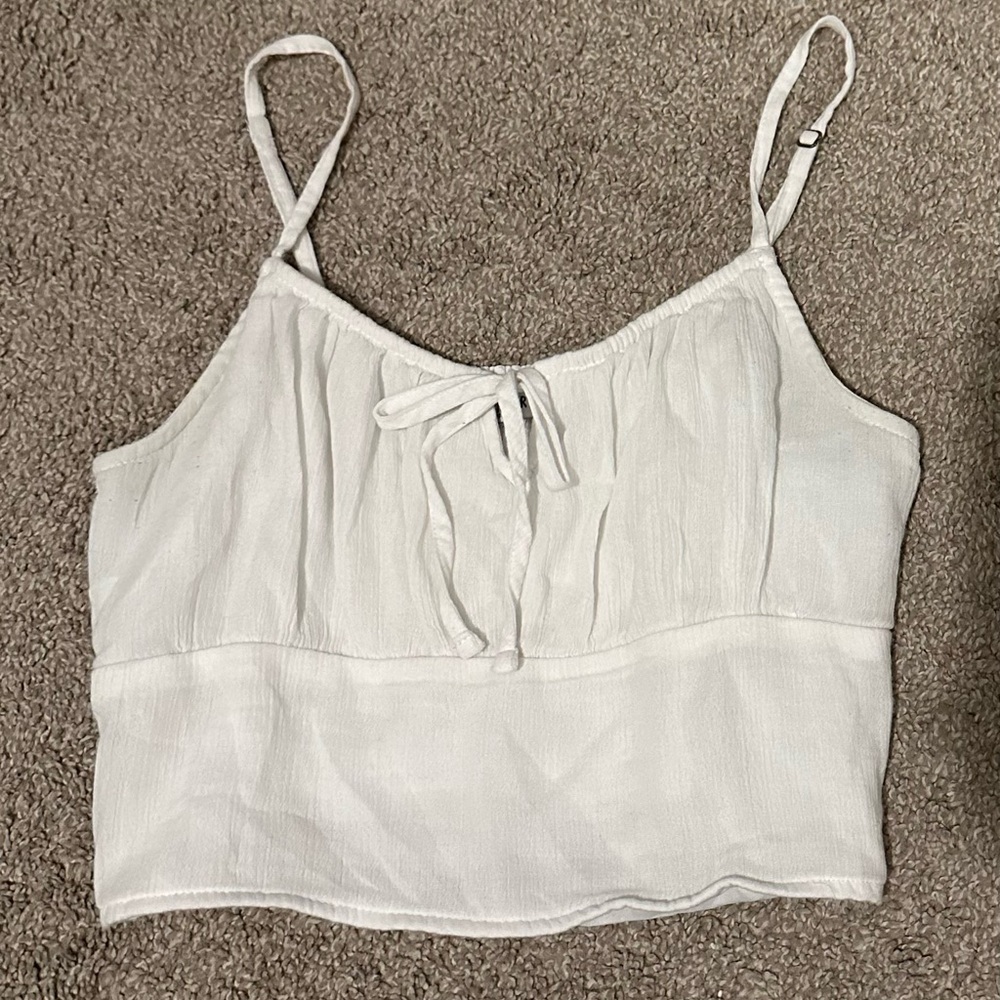 Hollister cropped tank!
